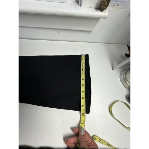 Levis Jeans Womens 32 Black 726 Flare High Rise Slim Premium Stretch‎ Denim - Picture 8 of 9